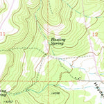 United States Geological Survey Chapin Creek, OR (1969, 24000-Scale) digital map