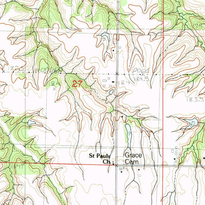 United States Geological Survey Chapin, IL (1983, 24000-Scale) digital map