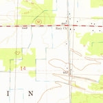 United States Geological Survey Chapin, MI (1974, 24000-Scale) digital map