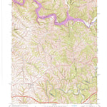 United States Geological Survey Chaplin, KY (1972, 24000-Scale) digital map