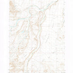 United States Geological Survey Chapman Bench, WY (1987, 24000-Scale) digital map