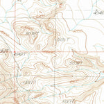 United States Geological Survey Chapman Bench, WY (1987, 24000-Scale) digital map