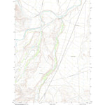 United States Geological Survey Chapman Bench, WY (2012, 24000-Scale) digital map