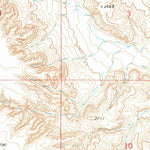 United States Geological Survey Chapman Coulee NE, MT (1969, 24000-Scale) digital map