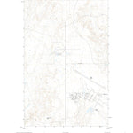 United States Geological Survey Chapman Coulee NE, MT (2020, 24000-Scale) digital map