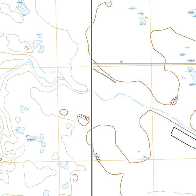 United States Geological Survey Chapman Coulee NE, MT (2020, 24000-Scale) digital map