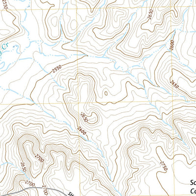 United States Geological Survey Chapman Coulee NE, MT (2020, 24000-Scale) digital map