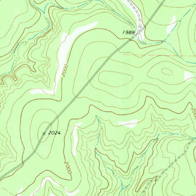 United States Geological Survey Chapman Draw, TX (1970, 24000-Scale) digital map