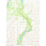 United States Geological Survey Chapman Lake, WA (1980, 24000-Scale) digital map