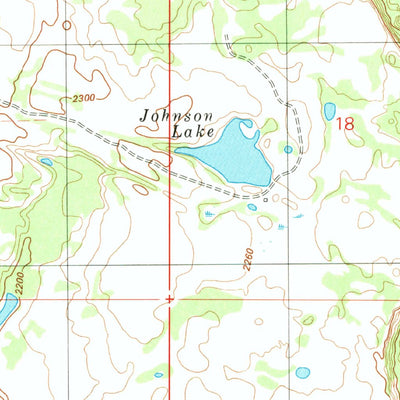 United States Geological Survey Chapman Lake, WA (1980, 24000-Scale) digital map