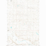 United States Geological Survey Chapman NW, MT (1984, 24000-Scale) digital map