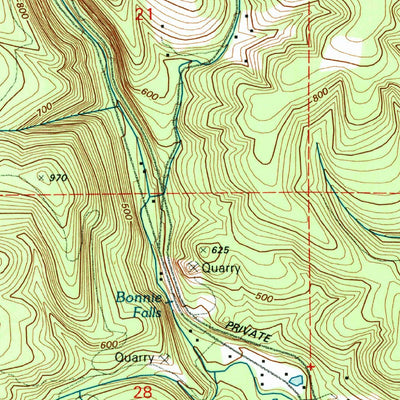 United States Geological Survey Chapman, OR (1990, 24000-Scale) digital map