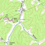 United States Geological Survey Chapmanville, WV (1963, 24000-Scale) digital map