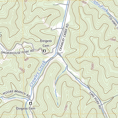 United States Geological Survey Chapmanville, WV (2023, 24000-Scale) digital map