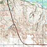 United States Geological Survey Chappell, NE-CO (1985, 100000-Scale) digital map