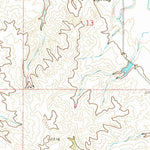 United States Geological Survey Charbonneau, ND (1972, 24000-Scale) digital map