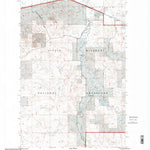 United States Geological Survey Charbonneau, ND (1997, 24000-Scale) digital map