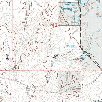 United States Geological Survey Charbonneau, ND (1997, 24000-Scale) digital map