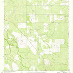 United States Geological Survey Charco Marrano Creek, TX (1974, 24000-Scale) digital map