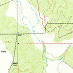 United States Geological Survey Charco Marrano Creek, TX (1974, 24000-Scale) digital map