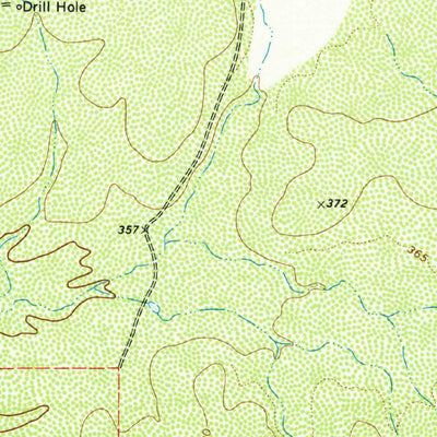 United States Geological Survey Charco Marrano Creek, TX (1974, 24000-Scale) digital map