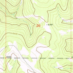 United States Geological Survey Charcoal Gulch, MT (1971, 24000-Scale) digital map