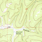 United States Geological Survey Charcoal Gulch, MT (1971, 24000-Scale) digital map