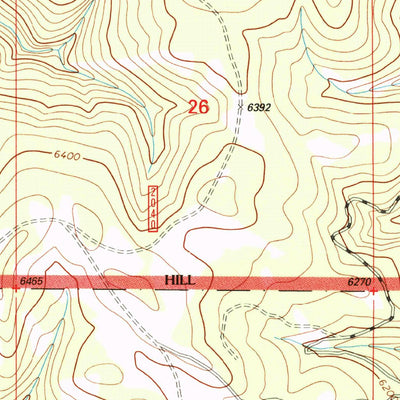 United States Geological Survey Charcoal Gulch, MT (1995, 24000-Scale) digital map