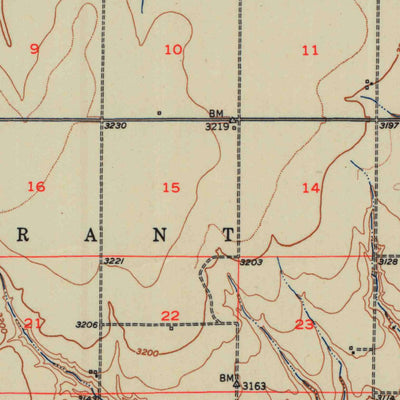 United States Geological Survey Chardon, KS (1951, 62500-Scale) digital map