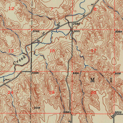 United States Geological Survey Chardon, KS (1951, 62500-Scale) digital map