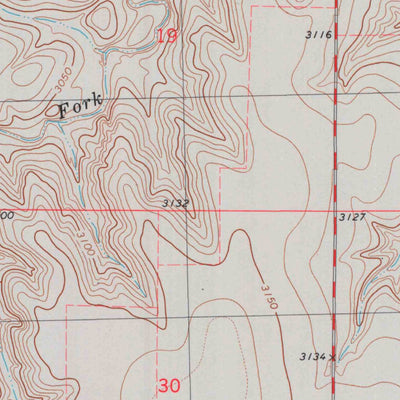 United States Geological Survey Chardon, KS (1978, 24000-Scale) digital map