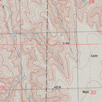 United States Geological Survey Chardon NW, KS (1981, 24000-Scale) digital map