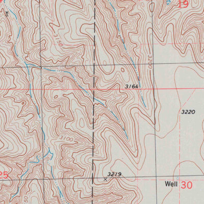 United States Geological Survey Chardon NW, KS (1981, 24000-Scale) digital map