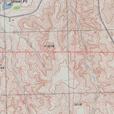 United States Geological Survey Chardon NW, KS (1981, 24000-Scale) digital map