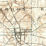United States Geological Survey Chardon, OH (1904, 62500-Scale) digital map
