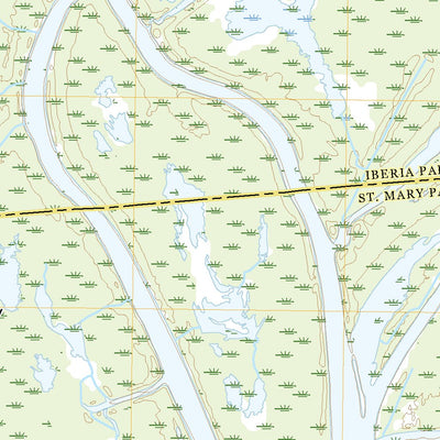 United States Geological Survey Charenton, LA (2020, 24000-Scale) digital map