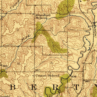 United States Geological Survey Chariton, IA (1918, 62500-Scale) digital map