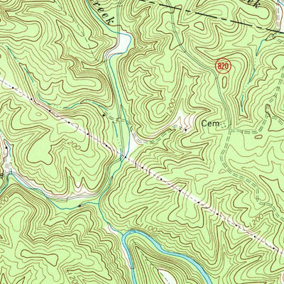 United States Geological Survey Charity, VA (1967, 24000-Scale) digital map