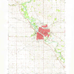 United States Geological Survey Charles City, IA (1971, 24000-Scale) digital map