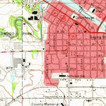 United States Geological Survey Charles City, IA (1971, 24000-Scale) digital map