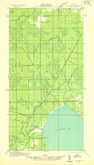 United States Geological Survey Charles, MI (1931, 31680-Scale) digital map