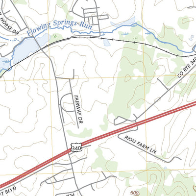 United States Geological Survey Charles Town, WV (2023, 24000-Scale) digital map