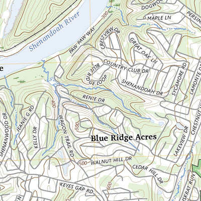 United States Geological Survey Charles Town, WV (2023, 24000-Scale) digital map