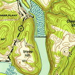 United States Geological Survey Charles Town, WV-VA-MD (1953, 24000-Scale) digital map