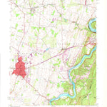United States Geological Survey Charles Town, WV-VA-MD (1955, 24000-Scale) digital map