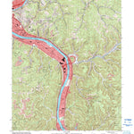 United States Geological Survey Charleston East, WV (1996, 24000-Scale) digital map