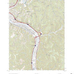United States Geological Survey Charleston East, WV (2023, 24000-Scale) digital map
