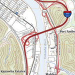 United States Geological Survey Charleston East, WV (2023, 24000-Scale) digital map