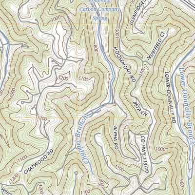 United States Geological Survey Charleston East, WV (2023, 24000-Scale) digital map