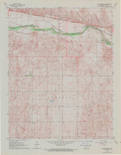 United States Geological Survey Charleston, KS (1968, 24000-Scale) digital map